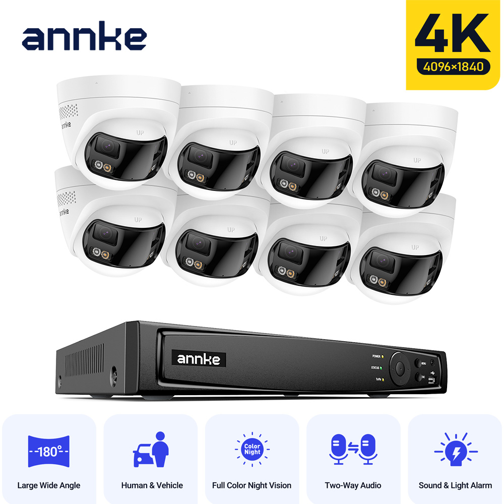 Webcam 4K - Système de caméra de sécurité vidéo