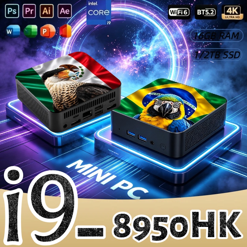 Pc Gaming Intel Core I9 - Mini PC Core i9-8950HK 16 Go