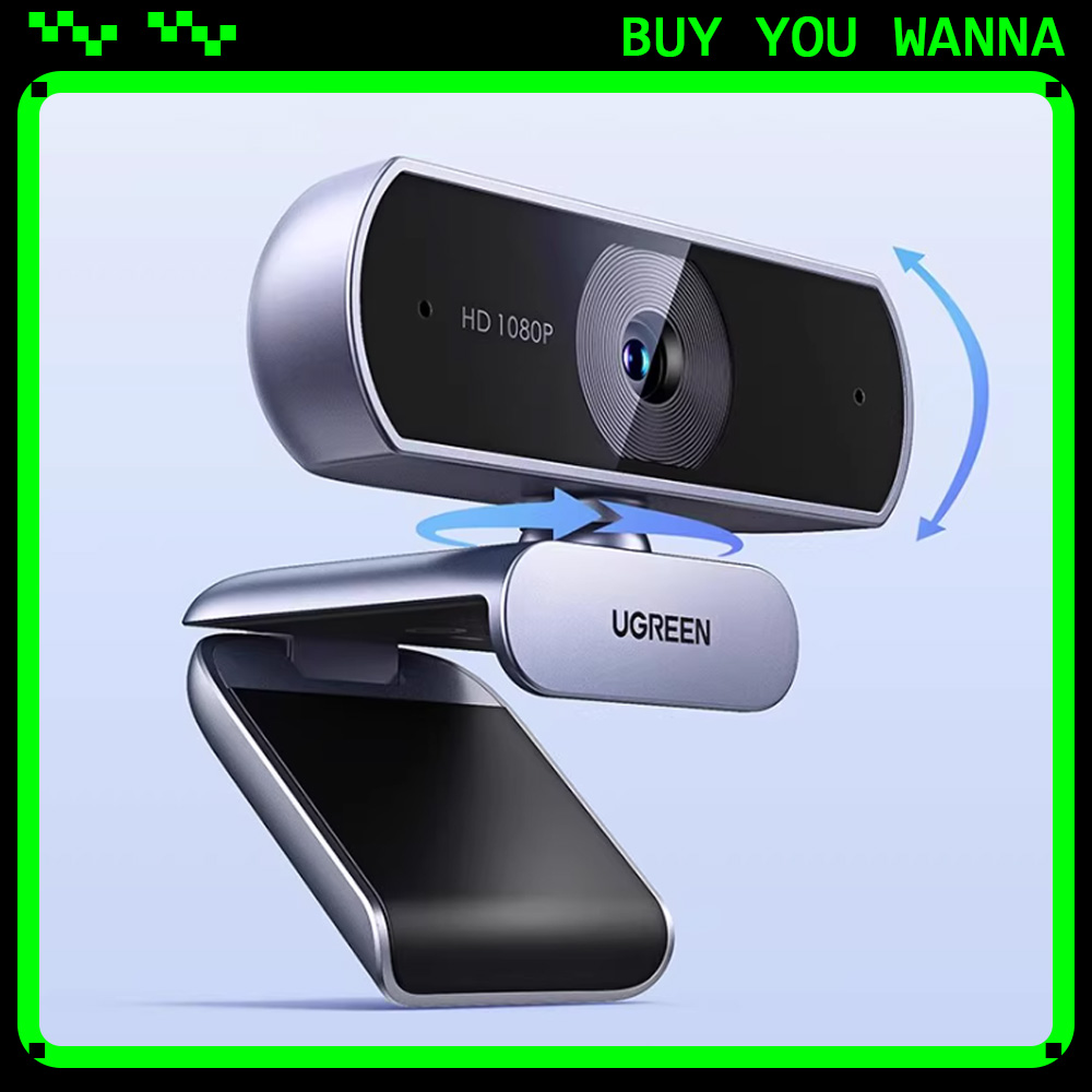 Webcam 4K - Webcam UGREEN 1080P/2K/4K avec microphone, caméra