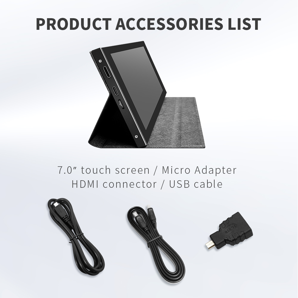 Pc Gaming Fullset - Écran tactile LCD 7 pouces IPS