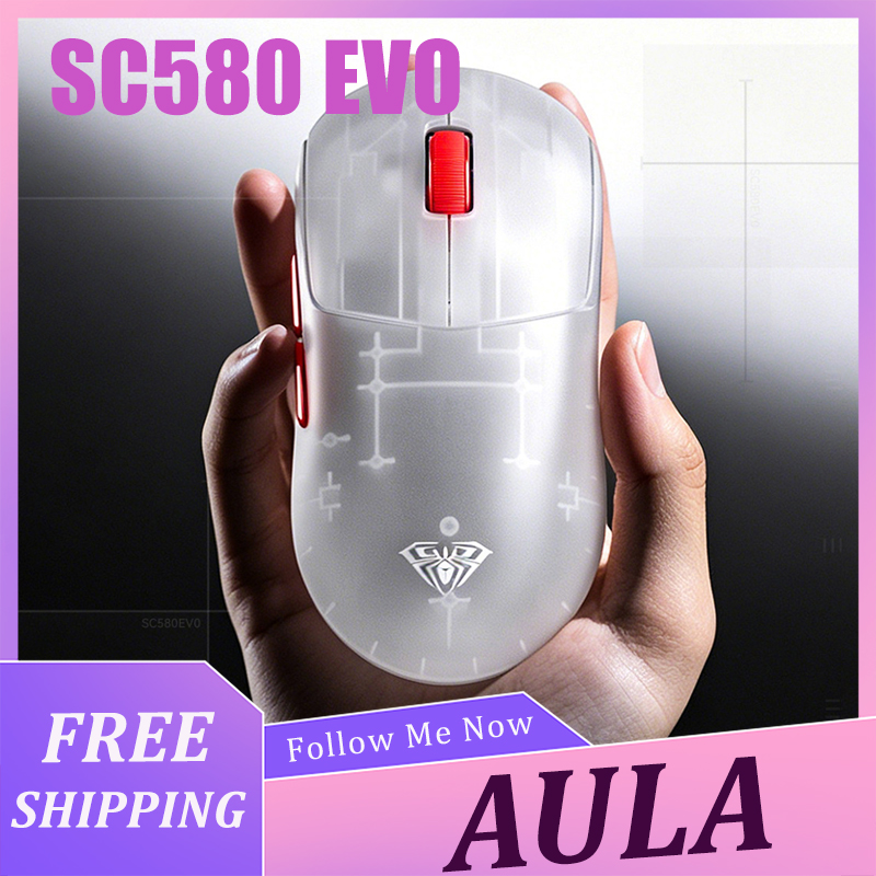 Pc Gaming Handheld - AULA SC580 EVO – souris légère
