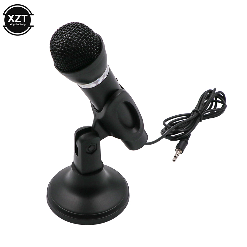 Pc Gaming Youtubers - Microphone à condensateur portable, prise 3.5mm,