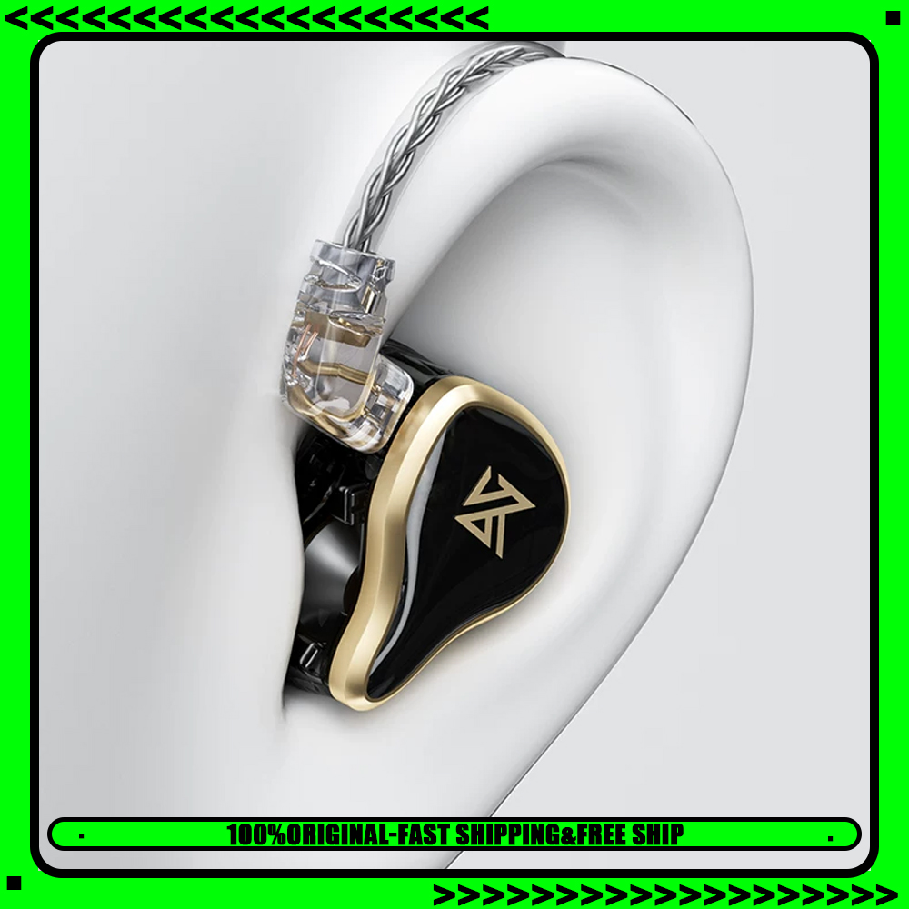 Pc Gaming Earphones - Écouteurs filaires en métal KZ ZAS,