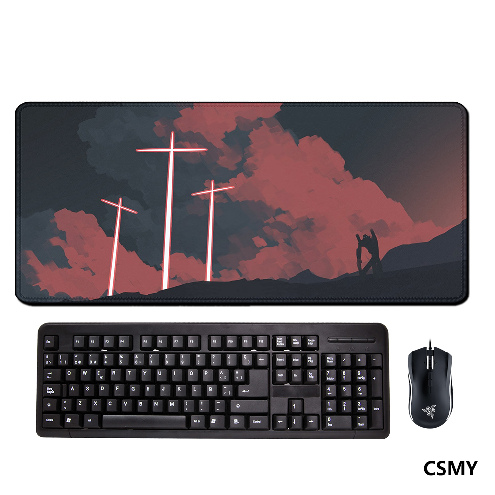 Grand tapis de souris E-Evange - Pc Gaming Evangelion avis et prix