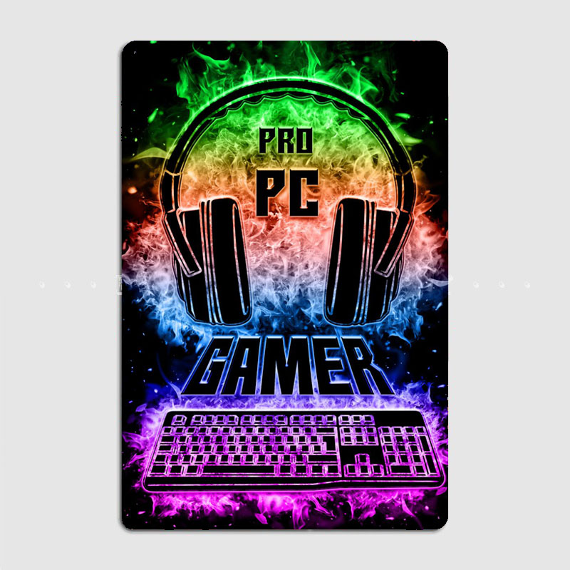 Panneau de jeu sur PC, affiche - Pc Gaming Club avis et prix