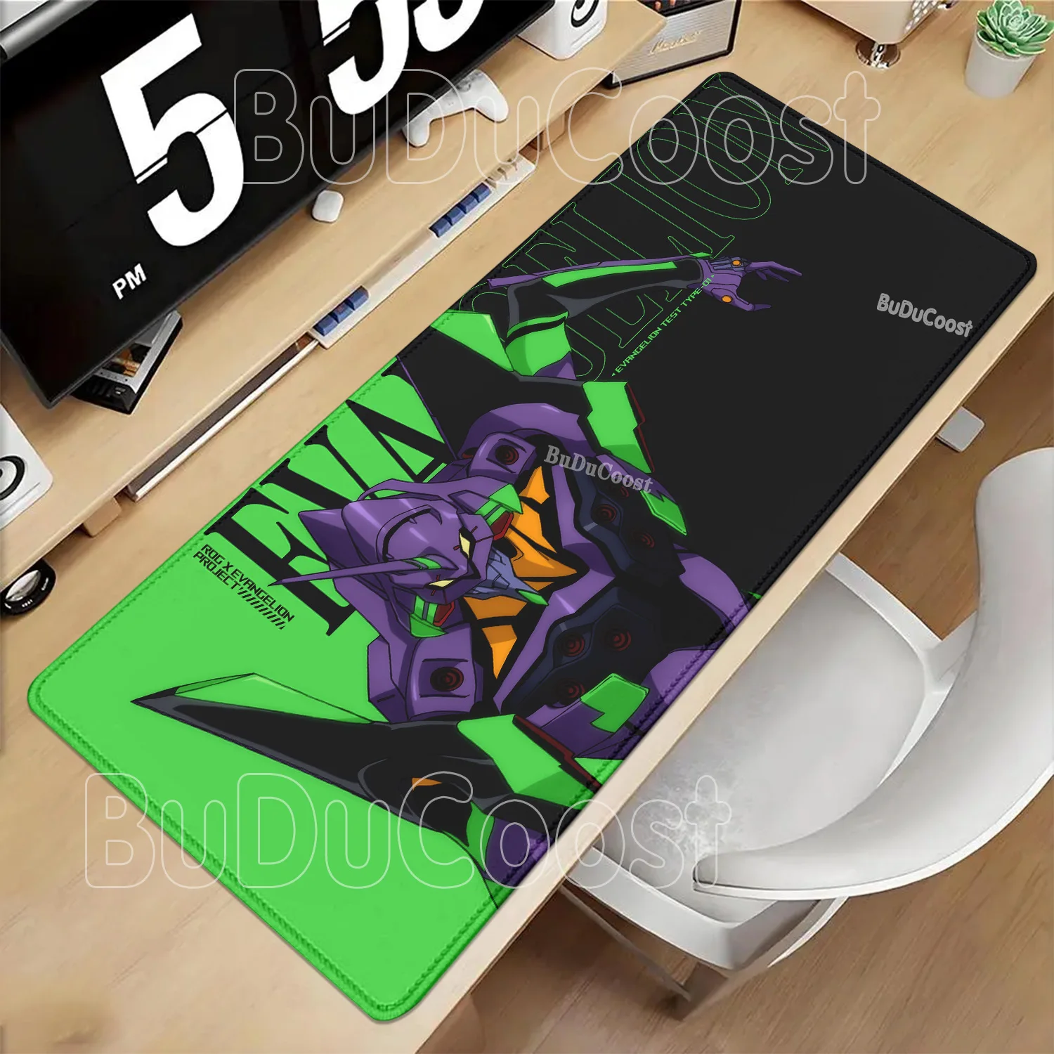 Grand tapis de souris Evangeli - Pc Gaming Evangelion avis et prix