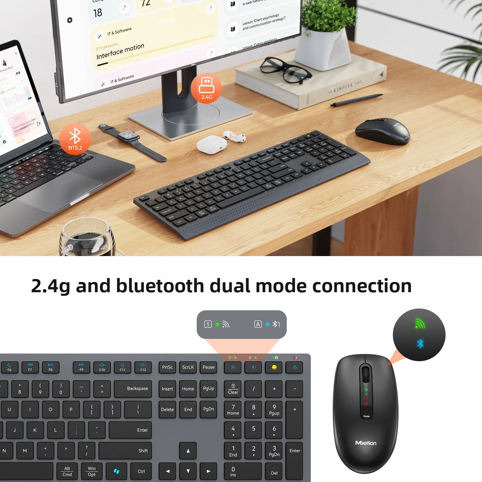 2.4G Bluetooth double mode san - Pc Gaming Fullset avis et prix