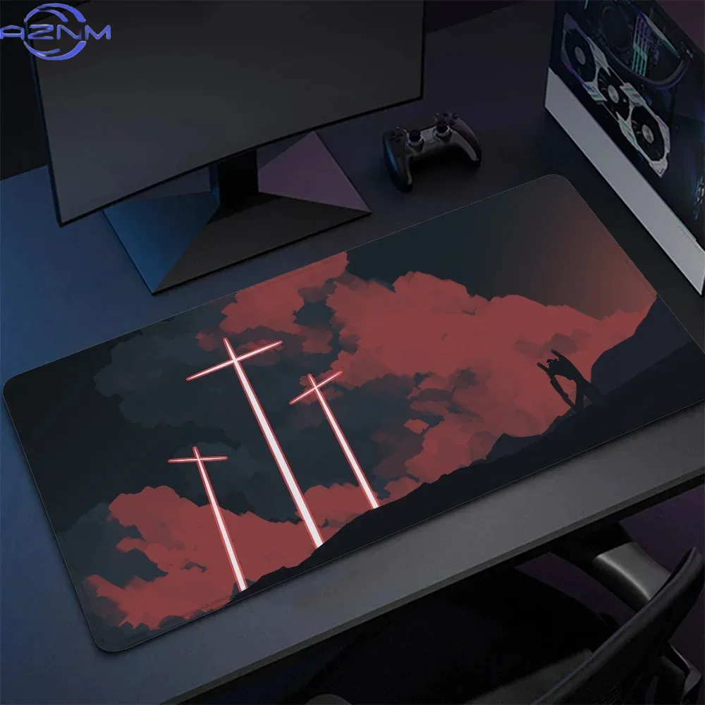 Tapis de bureau XXL E-Evangeli - Pc Gaming Evangelion avis et prix