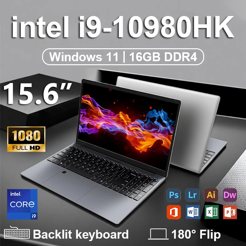 Ordinateur portable 15,6' Inte - Pc Gaming Intel Core I9 avis et prix