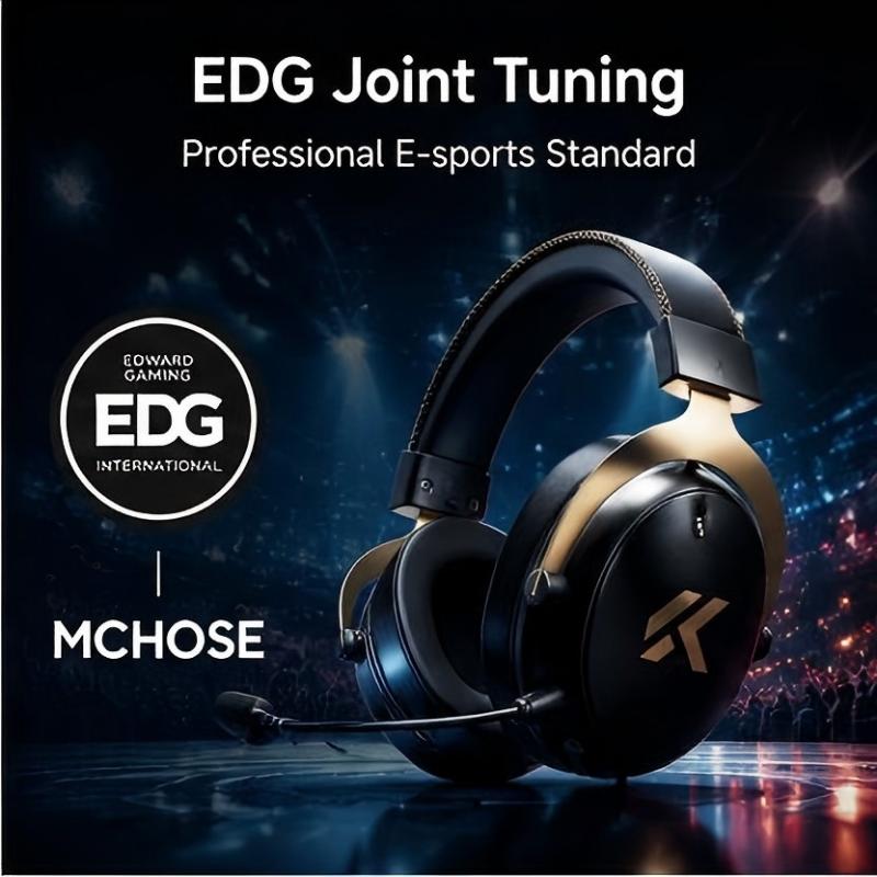 Casque de jeu sans fil MCHOSE  - Pc Gaming Earphones avis et prix