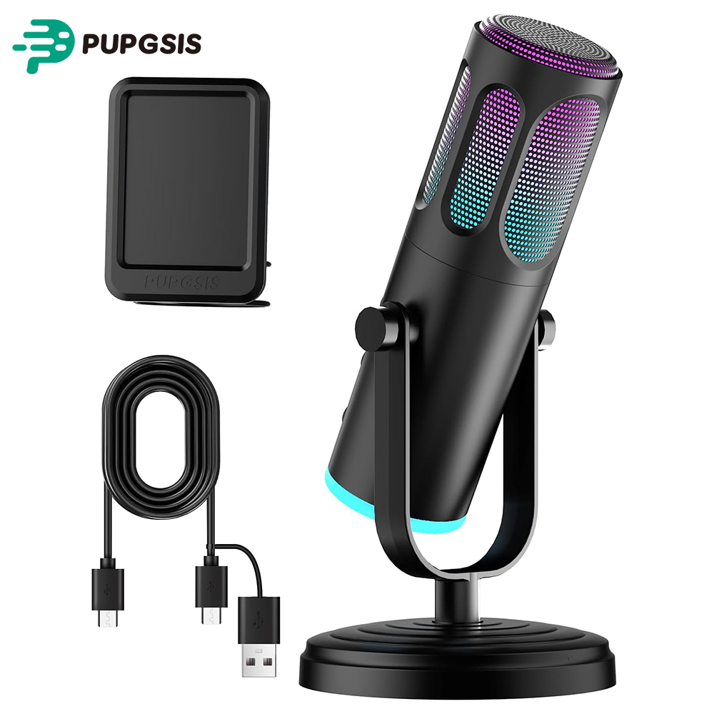Microphone USB PUPGSIS pour PC - Pc Gaming Youtubers avis et prix