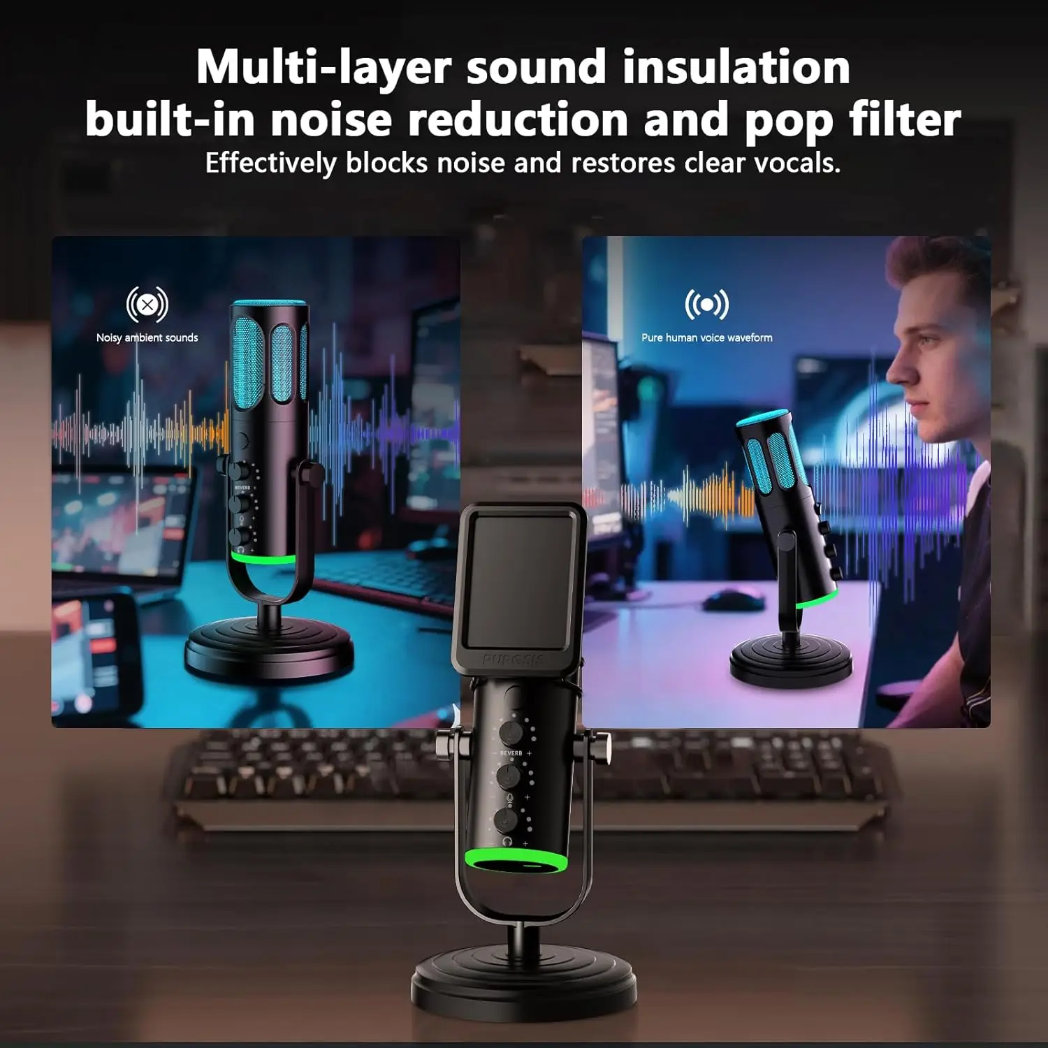 Microphone USB PUPGSIS pour PC - Pc Gaming Youtubers avis et prix