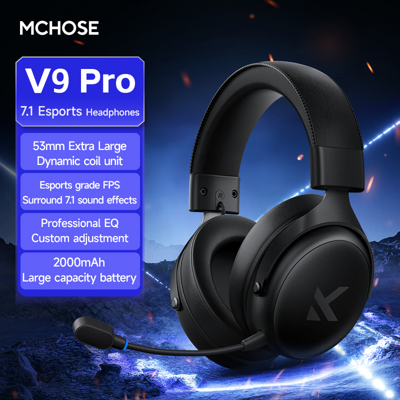 MCHOSE V9 Pro casque avec Micr - Pc Gaming Earphones avis et prix