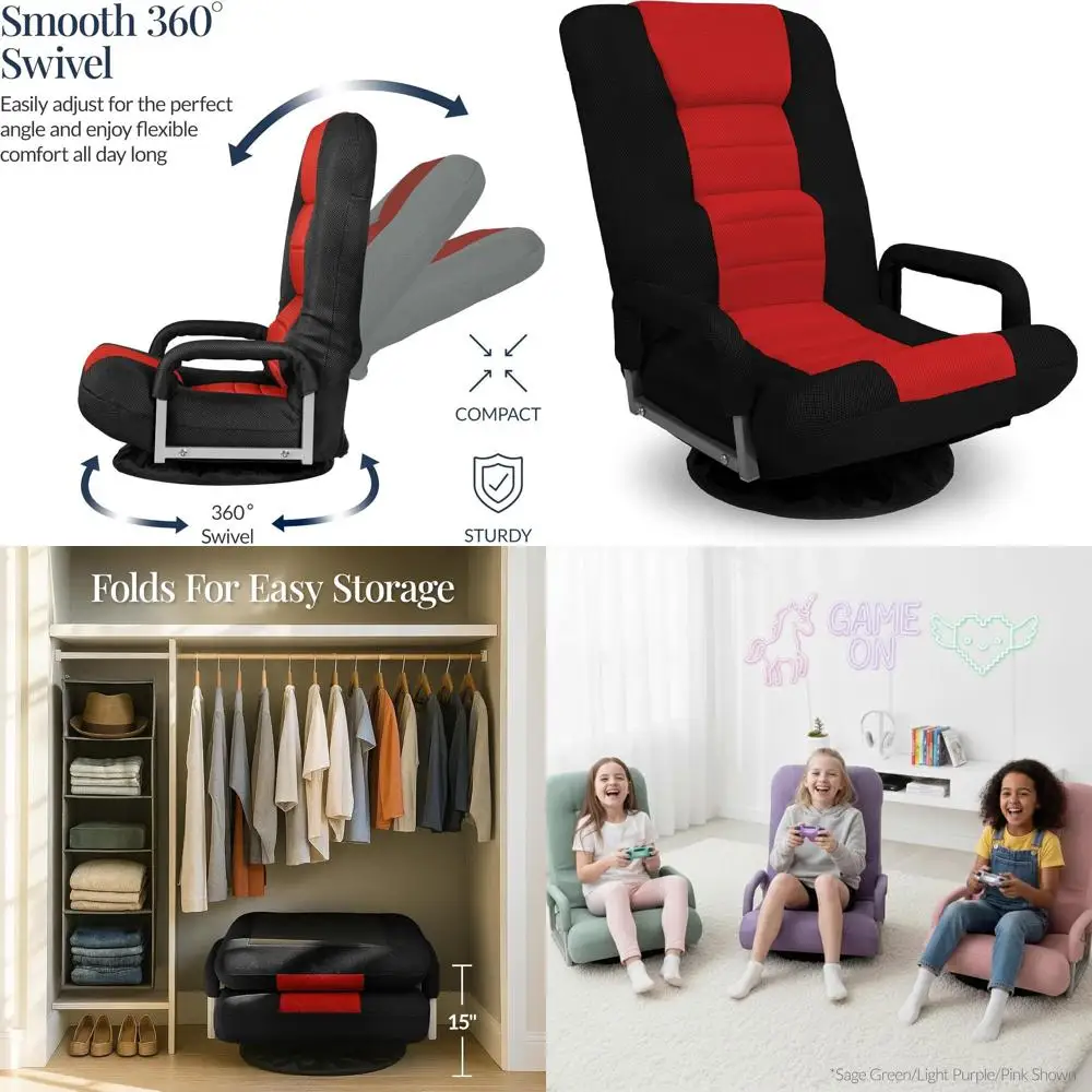 360 °   Chaise pivotante ergon - Gaming Chair avis et prix