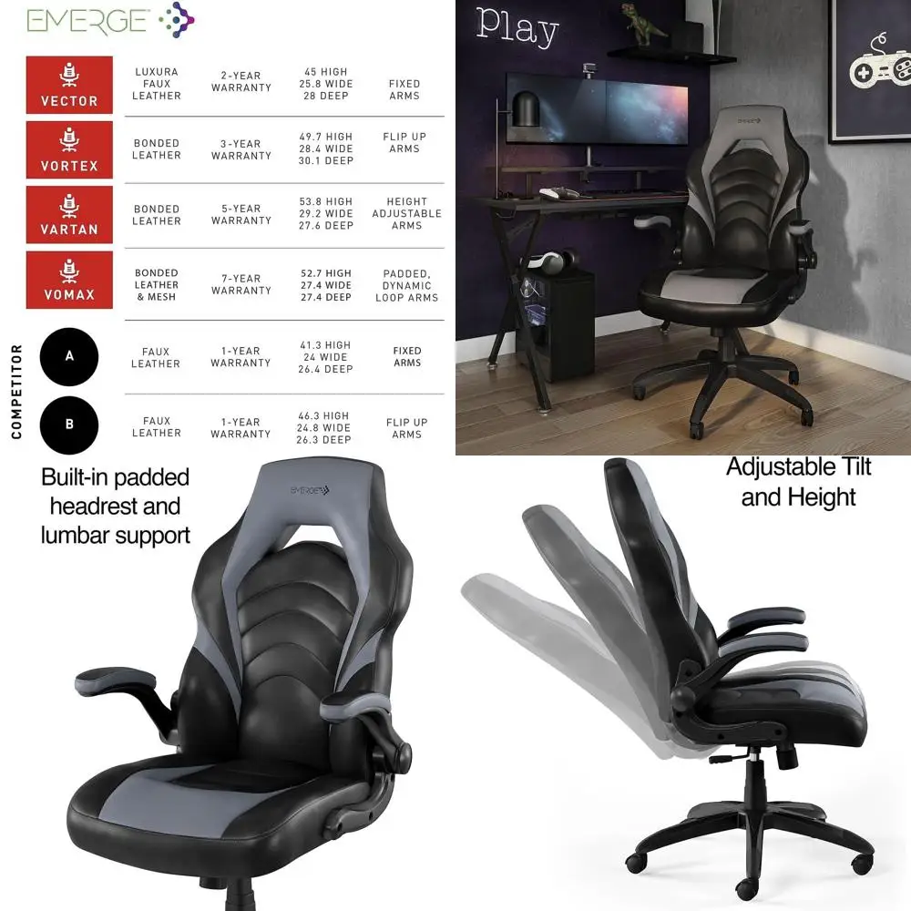 Chaise de jeu ergonomique régl - Gaming Chair avis et prix